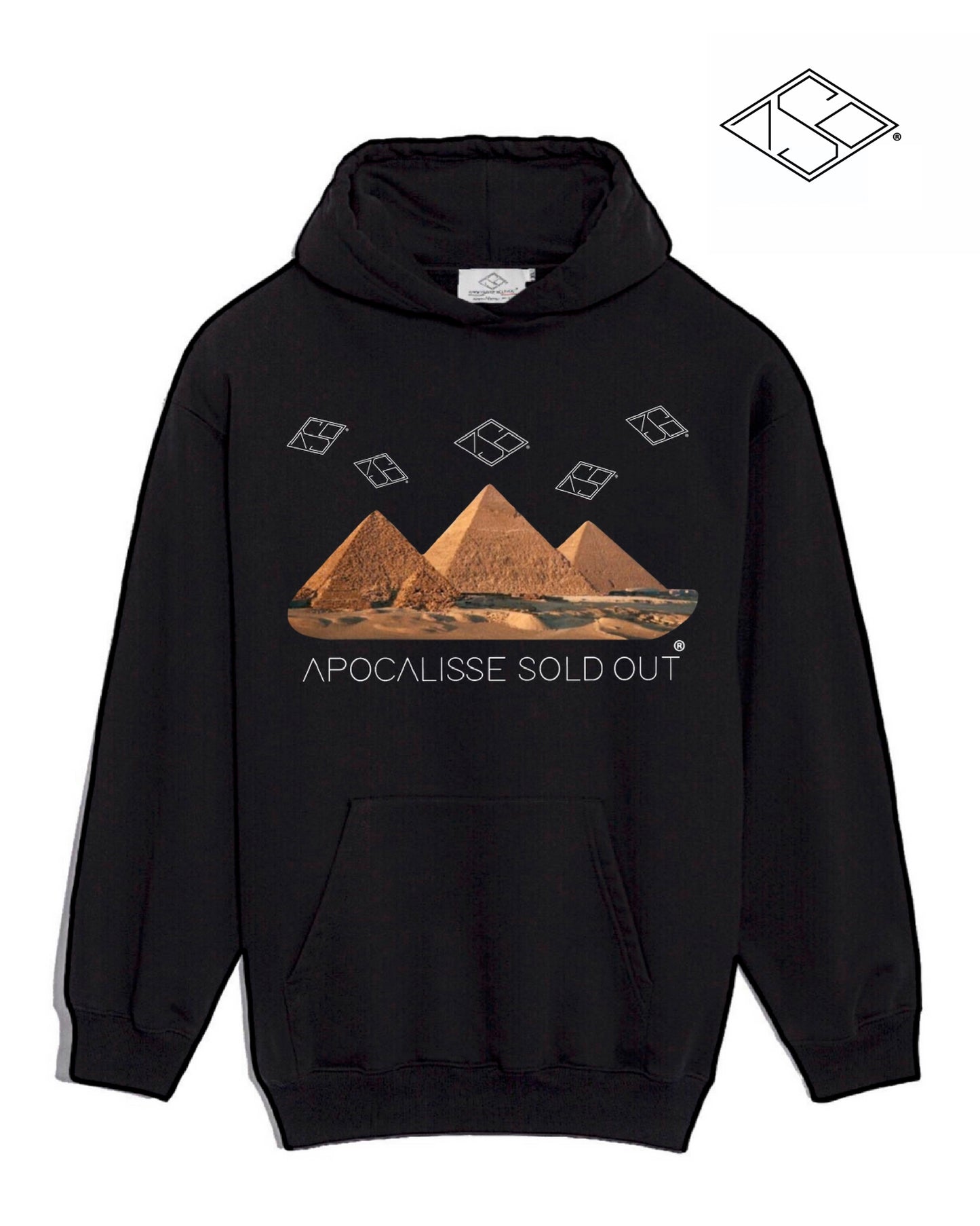 UFO ON PYRAMID sweatshirt