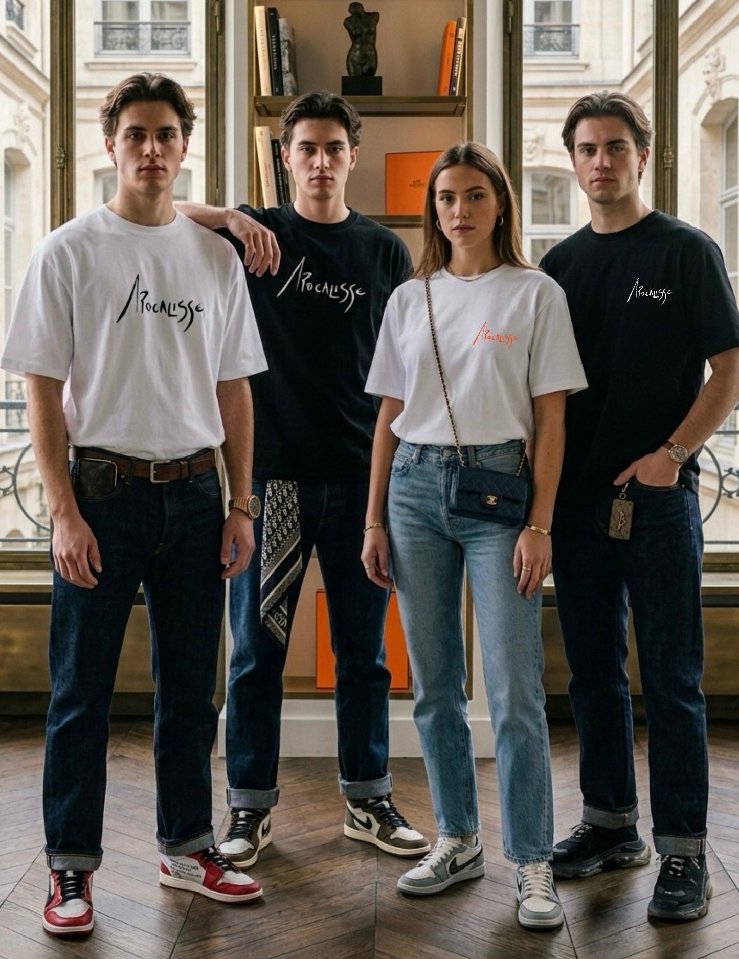BASIC t-shirt Apocalisse black