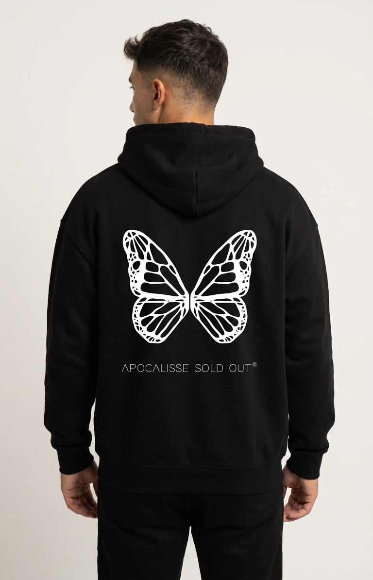 felpa black BUTTERFLY