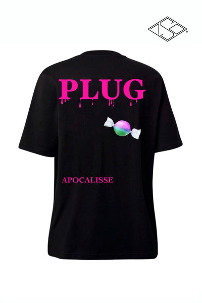 tshirt Apocalisse PLUG caramella by ApocalisseSoldOut® Fashion Brand