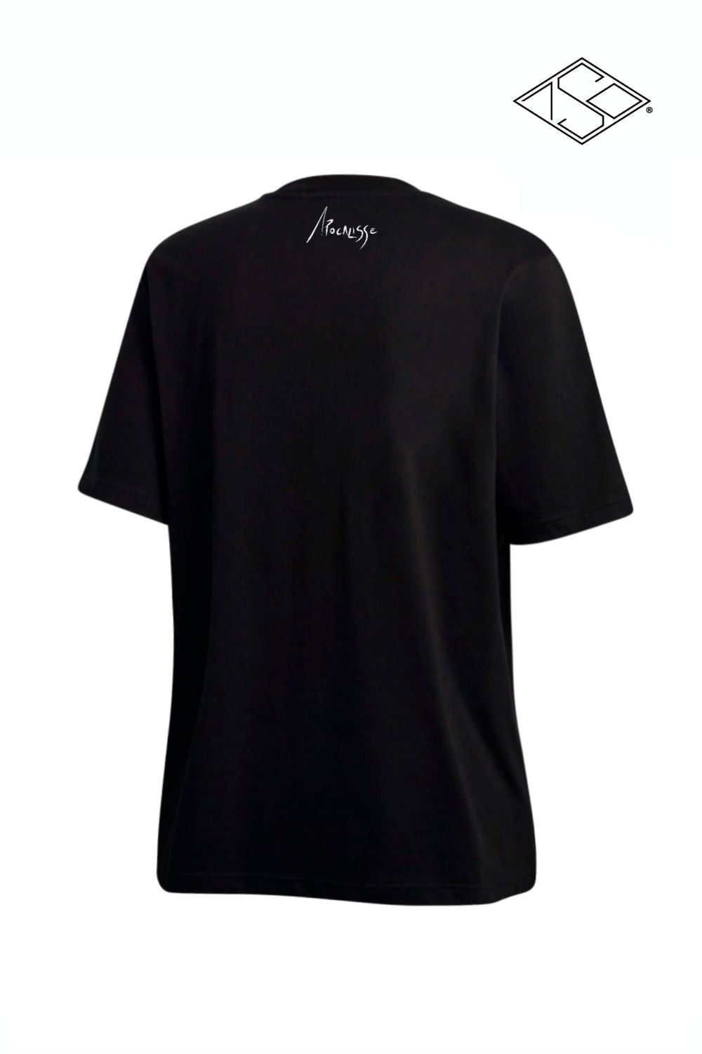 Apocalisse back black tshirt by ApocalisseSoldOut® Fashion Brand