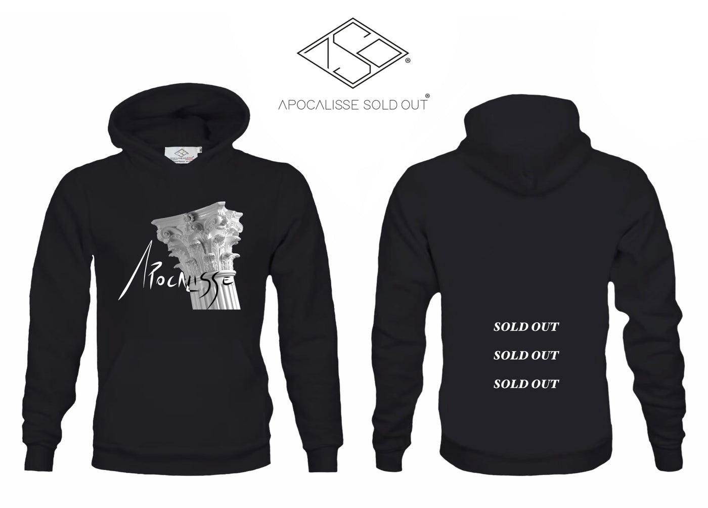 Felpa Colonna - Your Life is Art by ApocalisseSoldOut®
