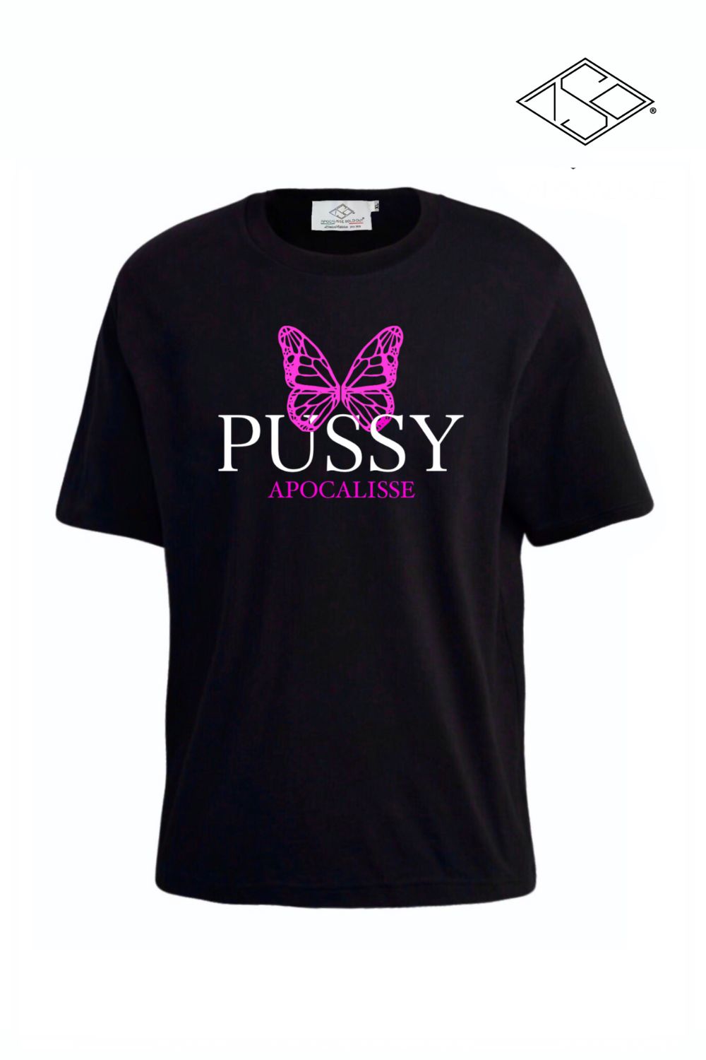 tshirt Apocalisse pu**y butterfly by ApocalisseSoldOut® Fashion Brand